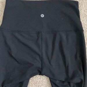 Lululemon black high waisted leggings